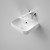 Luna Wall Basin with Overflow White 3 Tap Holes [153109]