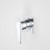 Saracom Bath/Shower Mixer Chrome [120448]