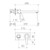 Saracom Wall Bath Mixer Chrome [123045]