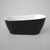 Noir Freestanding Oval Bath 1700mm Black [123561]
