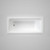 Vivas Anti-Slip Island Bath w/Antislip 1675mm White [124536]