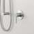 Titan Pin Bath/Shower Mixer Stainless Steel [125115]