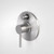 Titan Stainless Steel Bath/Shower Mixer with Diverter Stainless Steel [125116]
