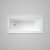 Newbury 1675mm Bath 280L Acrylic White [129932]