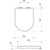Arc Soft Close Toilet Seat Quick Release Blind Fix White [152872]