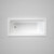 Vivas Island Bath (w/o Anti-Slip) 1675mm White [134491]