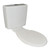 Cistern w/Link & Seat Standard Plastic White 4Star [152839]