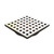 Organics "Woven" Floor Waste 100mm Chrome [139389]
