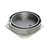 Bermuda Round Tile Insert Floor Waste with Megaflex Flange 50mm Outlet Chrome [139666]