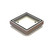 Bermuda "Lowline" Square Tile Insert Floor Waste with Megaflex Flange 50mm Outlet Chrome [139675]