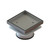 Bermuda Deluxe Square 150mm Tile Insert Floor Waste 100mm Outlet Chrome [139680]