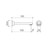 Saracom Wall Bath Outlet 170mm [139929]