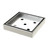 Tile Insert Floor Waste 80mm Outlet 316 Stainless Steel [152193]