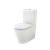 Luna Cleanflush Wall Faced Toilet Suite Back Entry Soft Close Seat White 4Star [155005]