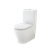 Luna Cleanflush Wall Faced Toilet Suite Back Entry Soft Close Seat White 4Star [155005]