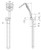 Rush Hand Shower 3Star Chrome [153352]