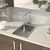 Evolution Care Single Bowl Sink 460 x 265 Stainless Steel No Tap Hole [192277]