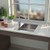 Evolution Care Single Reverse Bowl Overmount Stainless Steel 3 Tap Holes [192278]