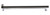 Matcha Straight Shower Arm 380mm Round Chrome [250009]