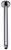 Matcha Ceiling/Dropper Arm 450mm Round Chrome [250015]