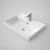 Carboni Basin II S Recess 1 Tap Hole with Overflow White [153233]