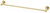 Radii Towel Rail Single 600mm Round Plate Brushed Gold [153574]