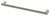 Gloss Towel Rail Single 600mm Brushed Nickel [153576]