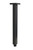 Chai Ceiling/Dropper Arm 300mm Square Matte Black [250208]