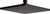 Chai Shower Head ABS (Plastic) 200mm Square 5Star Matte Black [250211]