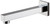 Chai Bath Spout 200mm Square Chrome [250218]