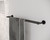 Chia Towel Rail Double 750mm Matte Black [250225]