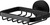 Chia Soap Basket Matte Black [250231]