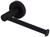 Chia Toilet Roll Holder Matte Black [250235]