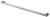 Sandalwood (Surrey) Towel Rail Single 750mm Brushed Nickel [250250]
