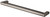 Sandalwood (Surrey) Towel Rail Double 600mm Brushed Nickel [250266]