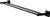 Mint Towel Rail Double 750mm Matte Black [250275]