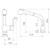 Cardinal II Retractable Dual Spray Mixer Lead Free [298090]