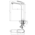 Winton Basin Tower Mixer Black LF [285003]