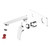 Winton Wall Mixer Set 200mm Spout (Trim Kit Only) Chrome LF [285005]