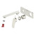 Winton Wall Mixer Set 200mm Spout (Trim Kit Only) Brushed Nickel LF [285007]