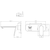 Winton Wall Mixer Set 200mm Spout (Trim Kit Only) Brushed Nickel LF [285007]