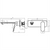 Winton Wall Mixer Set with 200mm Spout Black LF [296681]