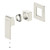 Edge II Wall Mixer (Trim Kit Only) Brushed Nickel [285892]
