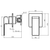 Edge II Wall Mixer Black [296678]
