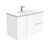 Dolce Ceramic Moulded Basin-Top + Fingerpull Gloss White Cabinet Wall-Hung 2 Door 2 Right Drawer 900mm 1 Tap Hole [165936]