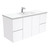 Dolce Fingerpull 1200mm Wall-Hung Vanity Gloss White 1 Tap Hole [165940]