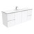 Dolce Fingerpull 1500mm Single Bowl Wall-Hung Vanity Gloss White 1 Tap Hole [165944]