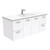Dolce Ceramic Unicab Wall-Hung Vanity Solid/Handle 1200mm White 1 Tap Hole [165274]