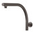 Rush High-Rise Shower Arm Only Gunmetal [155297]