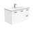 Dolce Ceramic Unicab Wall-Hung Vanity Right Drawers Solid/Handle White 900mm 1 Tap Hole [165269]